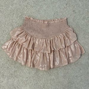 Ruffle Mini Skirt